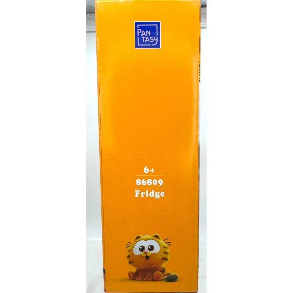 Pantasy Garfield Family Garfield Fridge Buildable Brick Block Set 86809